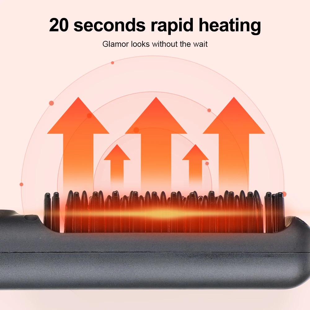 Многофункциональный выпрямитель для волос с отрицательными ионами