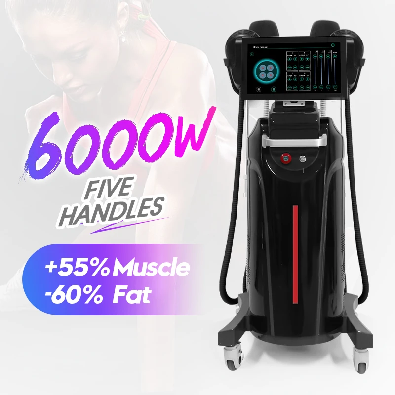 Фото Самый популярный аппарат AISPIRIT Em Sculpt Neo Rfing EMT 6000 Вт 200 Гц для коррекции фигуры и стимуляции мышц тазового дна с креслом №2