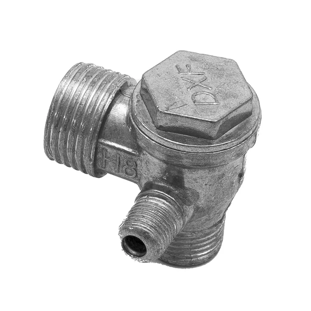 

Durability Check Valve Air Compressor 1 Pcs 3 Male Thread Connectors Aluminum Alloy For Air Connecting For Tube Connecting