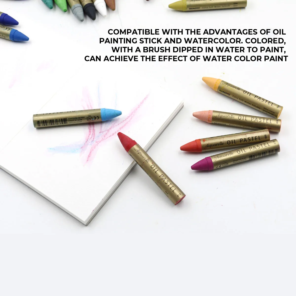 Watercolor Pen Student Stationery Water Color Crayons 099