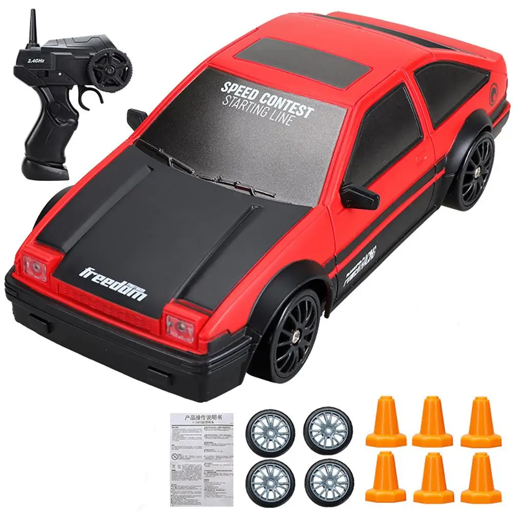 

1 Abs Sca01-1 1/24 Rc Car for Chidlren Birthdays Gifts Red Color