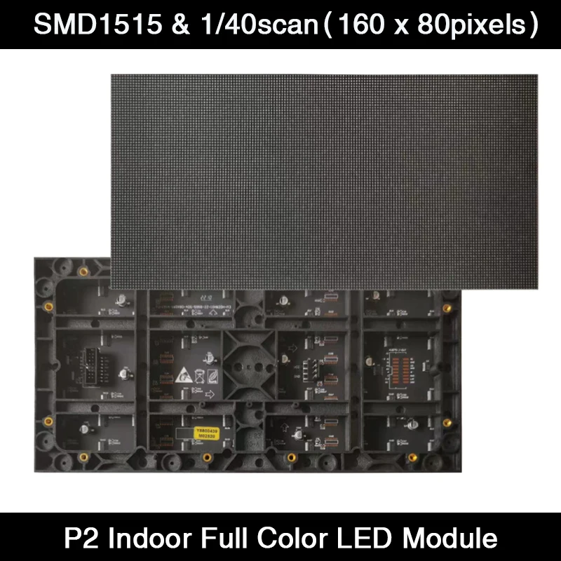 p2 aluguer interno led display modulo tela led 320x160mm 1 40 scan video wall led
