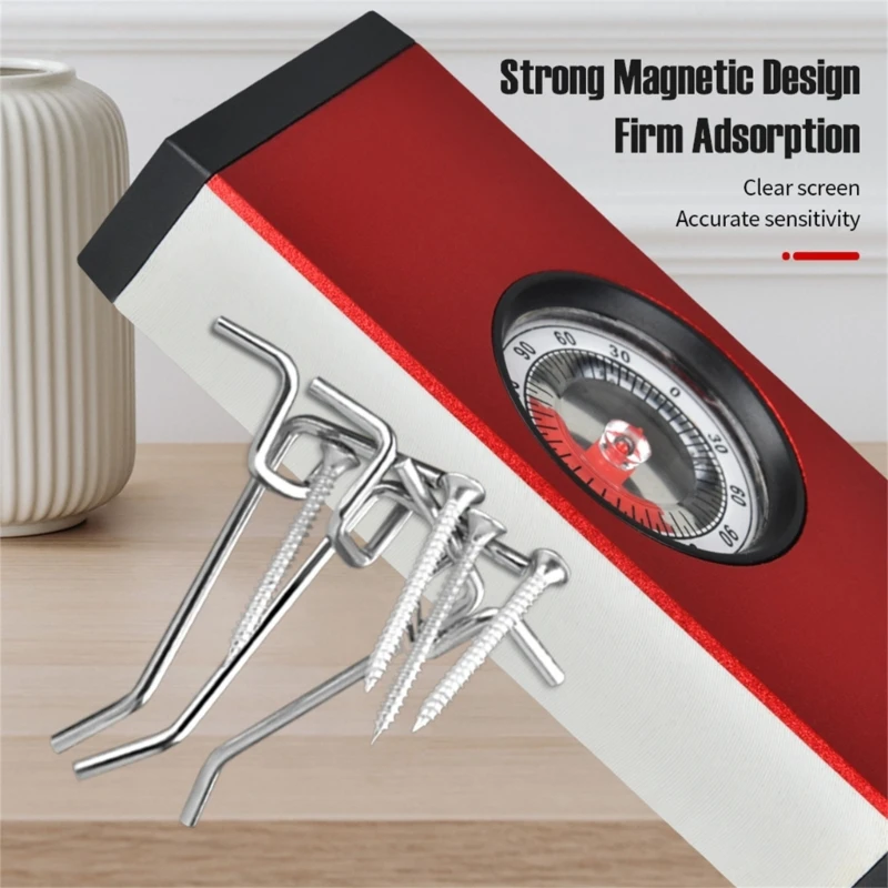 Мини-инклинометр измерительный инструмент транспортир измеритель уровня