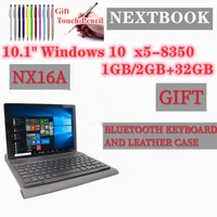 10 1inch nextbook with bluetooth keyboard case nx16a windows 10 support wifi 12gb ram 32gb rom quad%c2%a0core z3735g cpu tablet pc