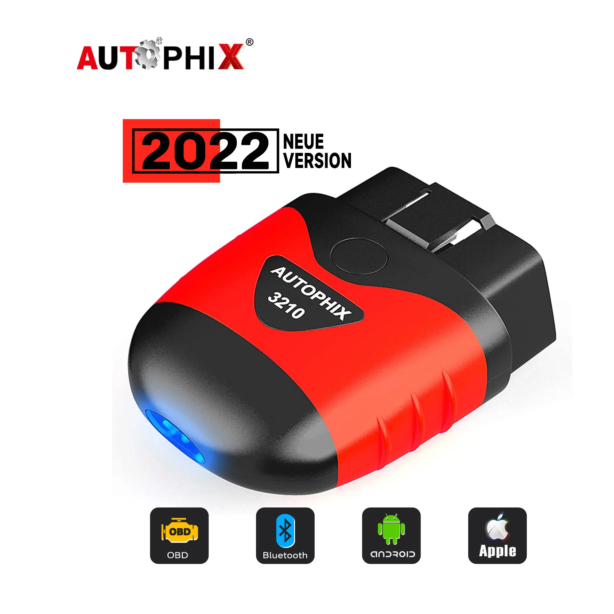 Autophix 3210 OBD2 Bluetooth Scanner Code Reader Diagnostic Tool for Alfa Fiat Car Code Reader Auto Diagnostic Scan Tool