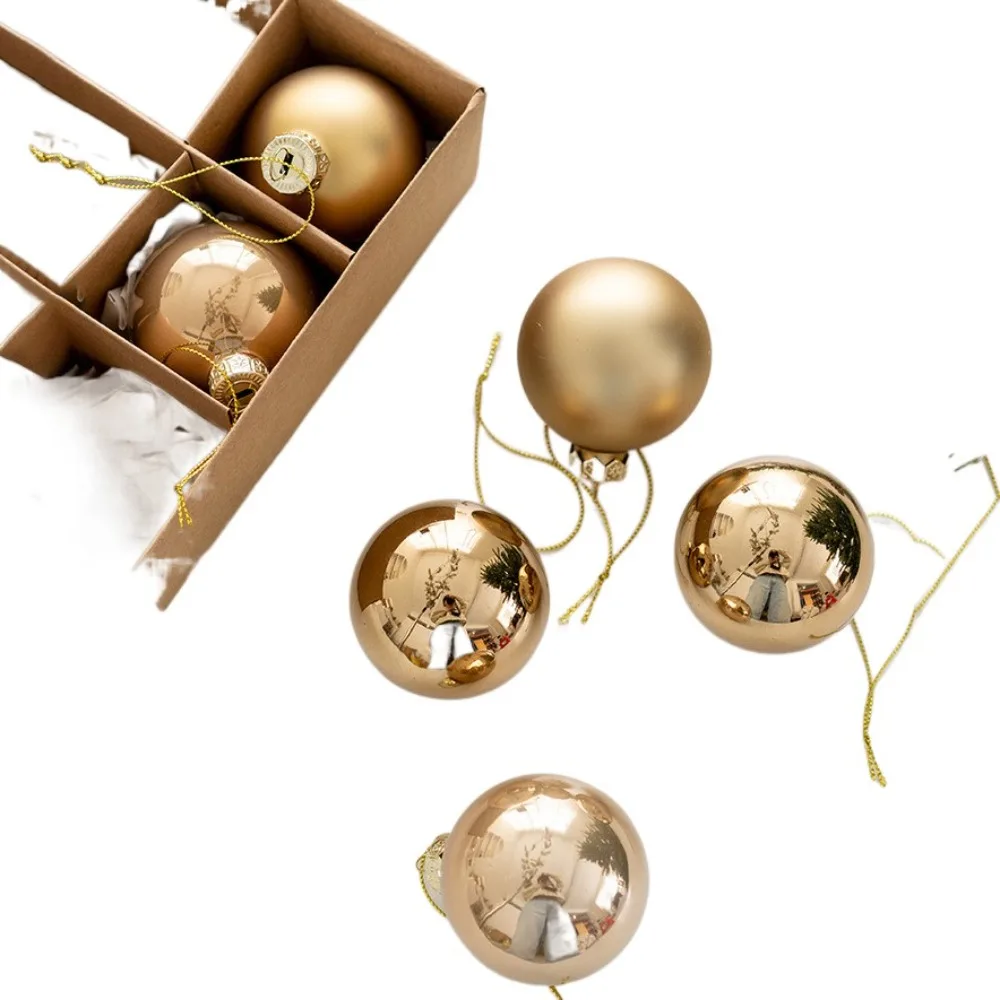 

Набор из 6 стеклянных рождественских шаров 6 см