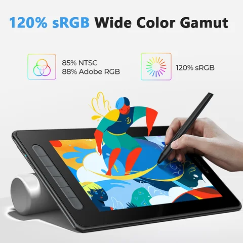 XP-PEN Artist 10 (2nd Gen) X3 умный чип, цифровой графический планшет для рисования с экраном