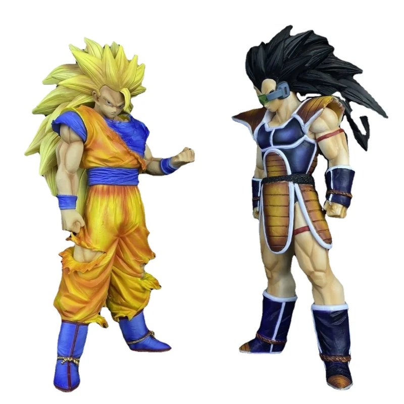 Dragon Ball GK Cartoon Raditz Magic Change Goku Super Three Super Four Trunks Hand-made Desktop Decoration Surprise Gift Box