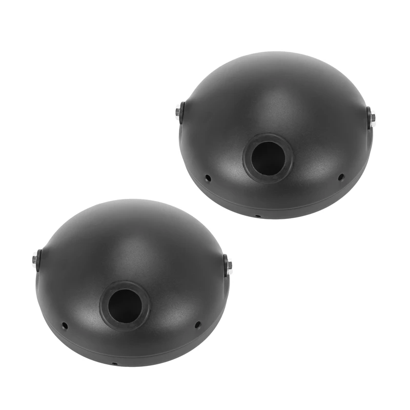 

2X Motorcycle Headlight Base 7-Inch Retro Prince Motorcycle Modified Headlight Base LED Headlight Shell Base