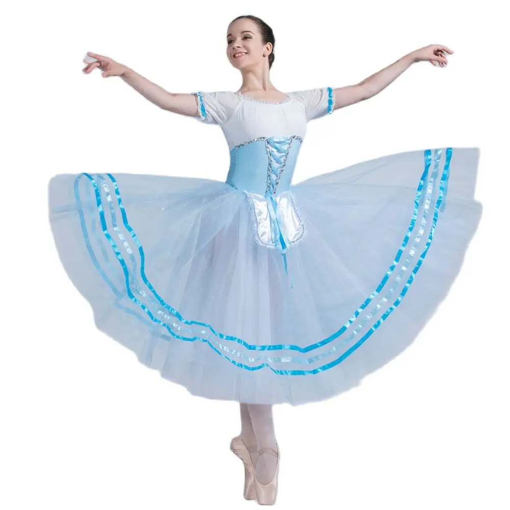 20003 Балетная пачка Жизель для девочек и женщин балетные костюмы выступлений на
