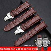 for gucci leather watch with gucci guess notched cow leather watch chain mens 2213mm watch accessories
