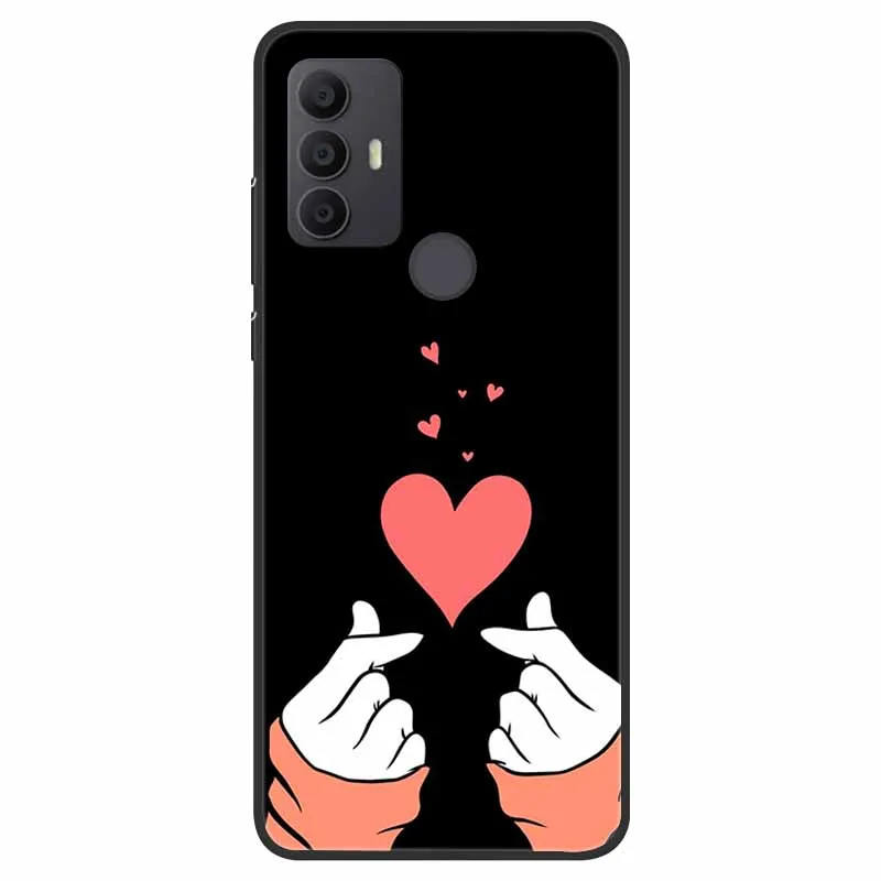 Чехол для TCL 305 306 бампер из ТПУ Противоударная задняя крышка 30 SE 30SE защитный чехол