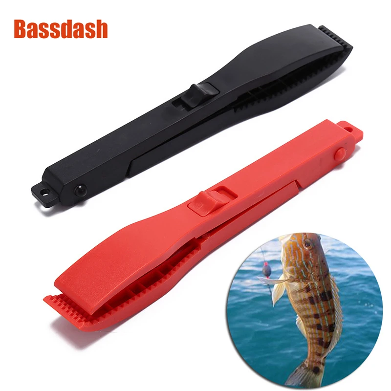 

Bassdash Многофункциональный плавающий рыболовный захват для губ из жесткого АБС-пластика с переключателем блокировки рыболовный инструмент