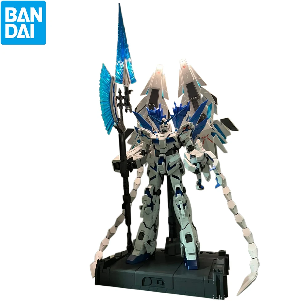 Фото В наличии: Оригинальный набор расширения Perfectibility Unicorn PG 1/60 от Bandai для модели Gundam, коллекционная демонстрационная игрушка №1