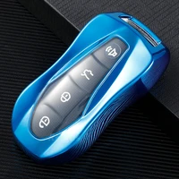 tpu car key case cover for geely azkarra fy11 atlas pro new emgrand gs x6 suv ec7 transparent key protector shell auto accessory