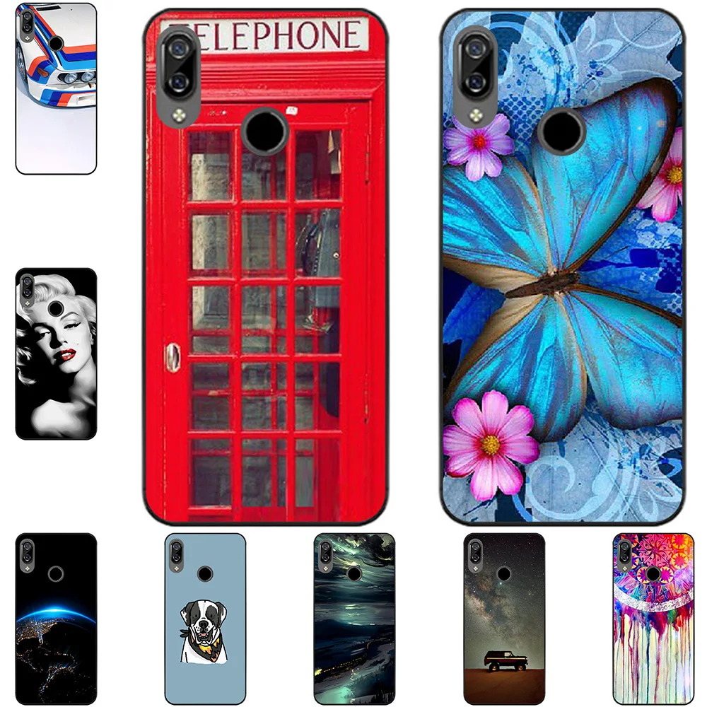 

Чехол для телефона BQ Mobile BQ-6040L Magic 2019 6,09 дюймов, мягкие чехлы из ТПУ премиум-класса, модные роскошные цветные Чехлы для мобильных телефонов с м...