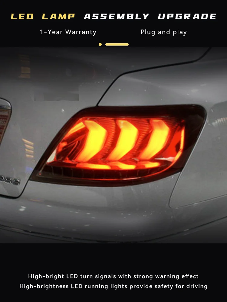 Автомобильные фары для Toyota Mark X Reiz задний фонарь 2005-2009 новый дизайн обновление