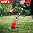 WOSAI 20V электрическая газонокосилка Регулируемая длина Телескопический беспроводной триммер для травы 45  60  Регулировка угла обрезка сада инструменты