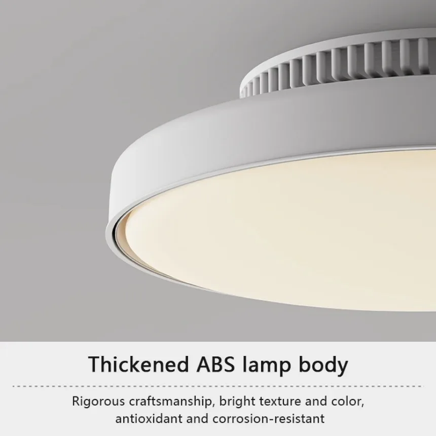 Светодиодный потолочный вентилятор светильник современный дизайн без листьев