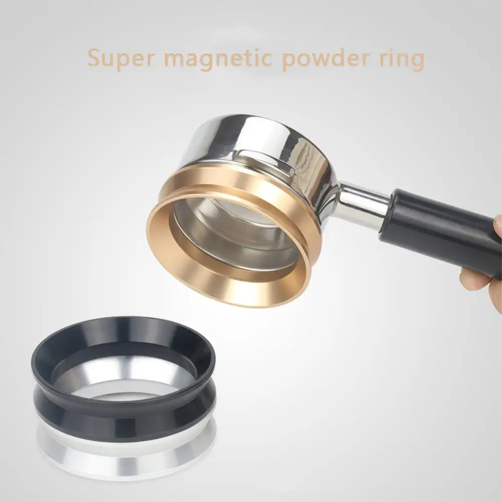 

Aluminum Dosing Ring 58/53/51MM Filter For Brewing Bowl Coffee Powder Basket Spoon Tool Tampers Portafilter Coffeeware Tools