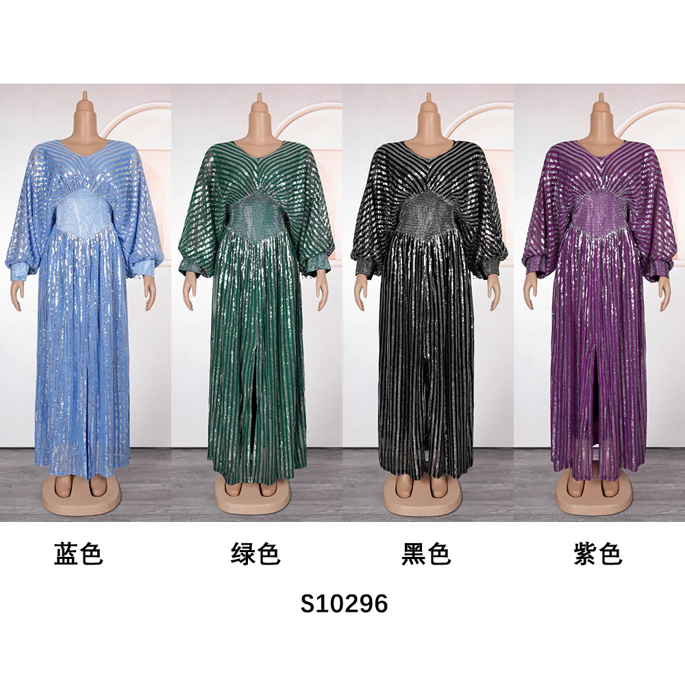 Африканские платья для женщин 2024 новая мода большие размеры длинное вечернее