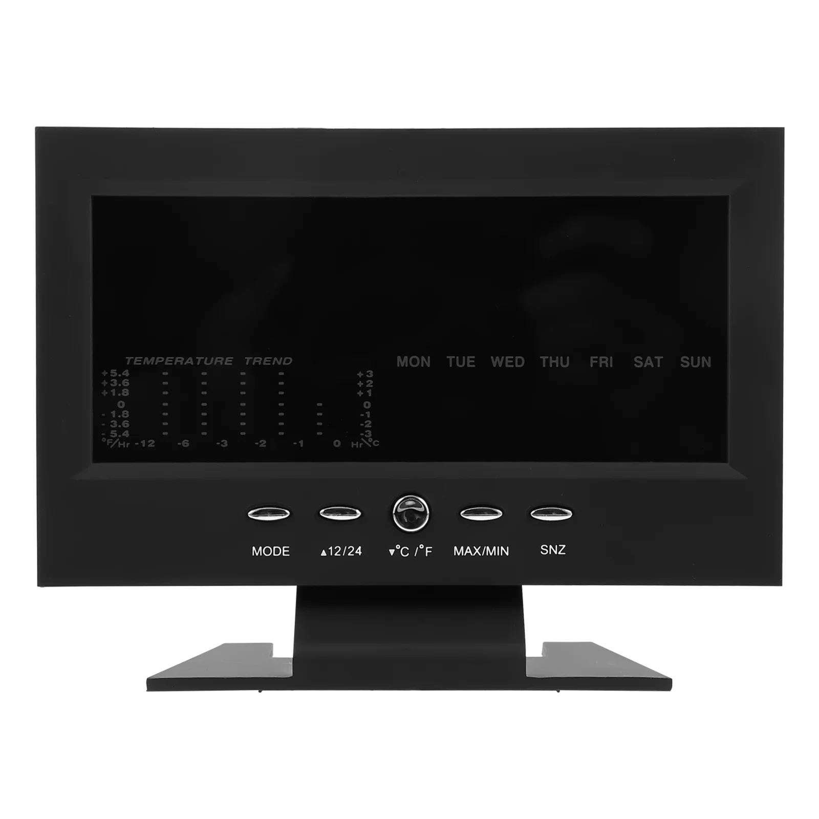 

Clock Alarm Digital Humidity Controlledvoice Dayoffice Wall Light Color Screen Practical Desktemperaturenight