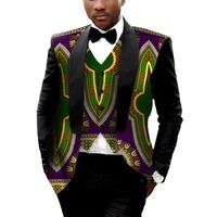 brand clothing african clothes mens printed blazer men jacket vest fashion slim suits dashiki men large size 6xl blazer wyn176
