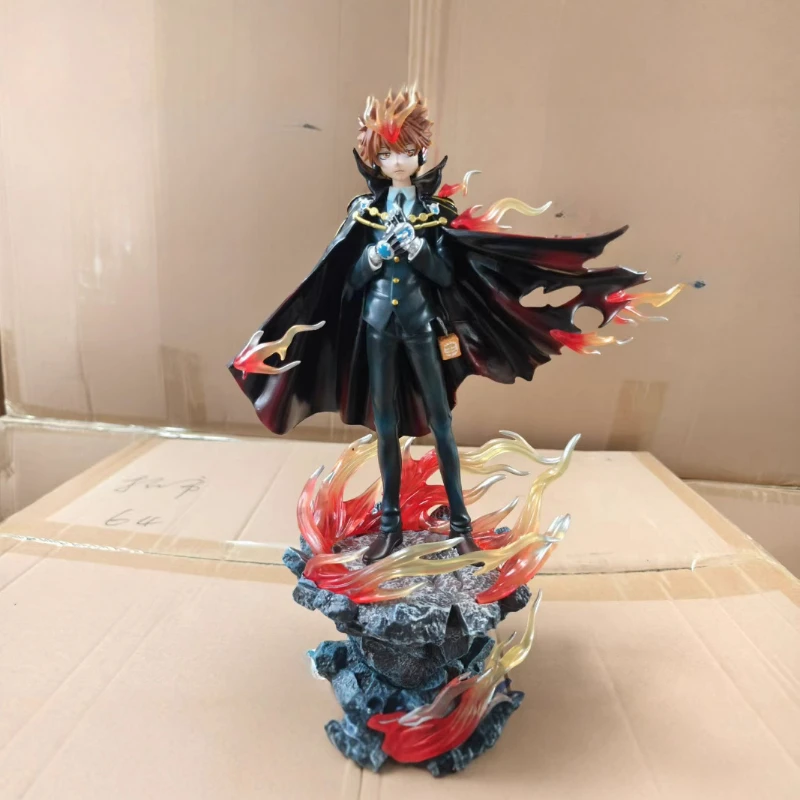 34 см новый Katekyo Hitman Reborn Sawada Tsunayoshi аниме фигурка периферийная модель статуя