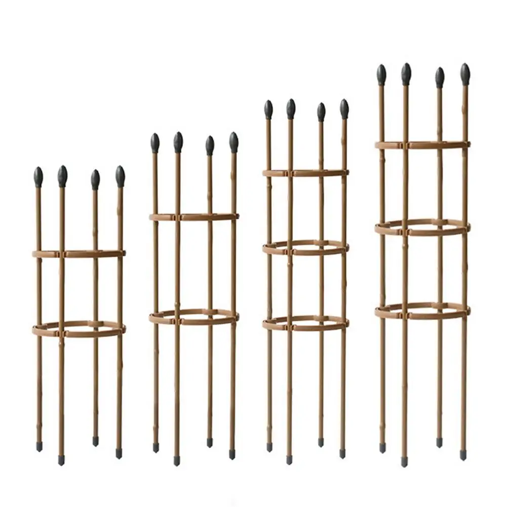 

Climbing Plant Trellis Garden Tomato Support Cages For Flowers Plants Support Frame Trellis Vine Climbing Rack Garden Supplies