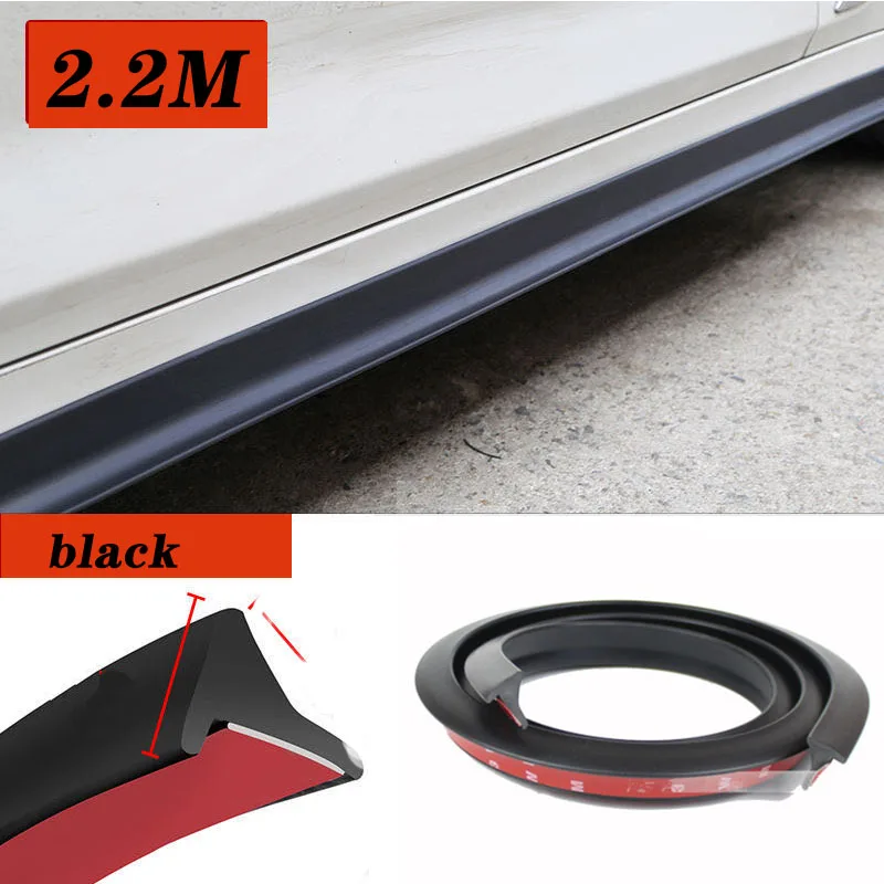 6D Carbon Door Stripes Lip Splitter For Bmw E90 E39 E46 E91 F30 G20 E60 F11 F10 F07 G30 E53 Front Bumpers Side Skirts For Cars