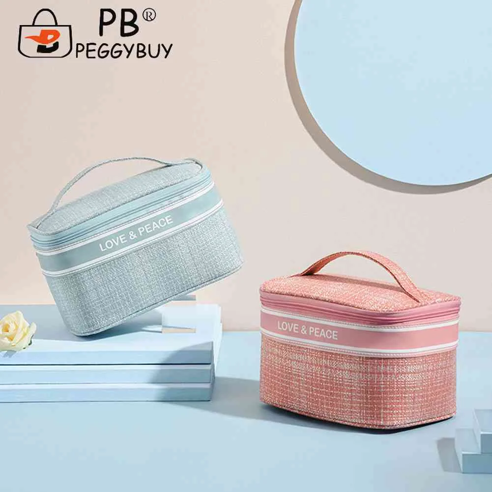 

Органайзер большой емкости на молнии для хранения косметических аксессуаров