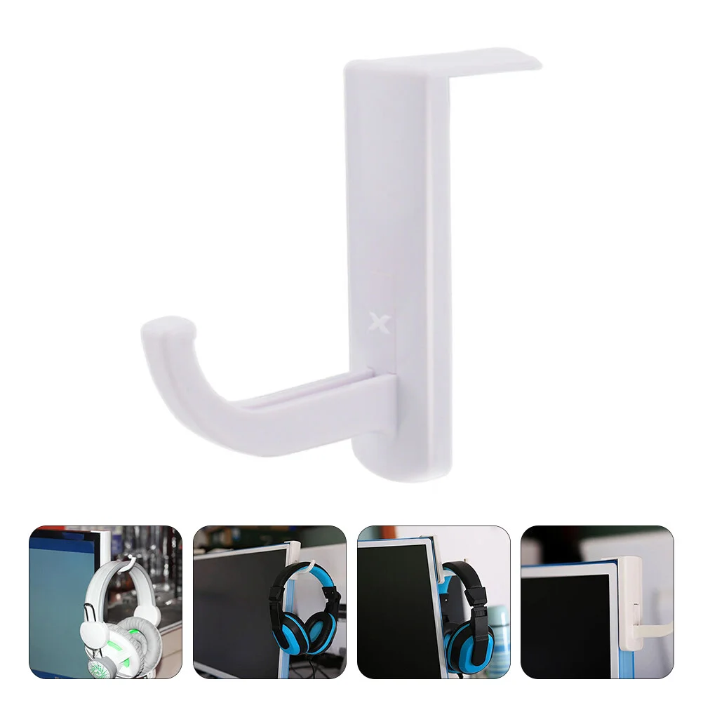 

5 PCS Hangers Monitor Hook Headset Heavy Duty Clothes Headphone Stand Mount Holder