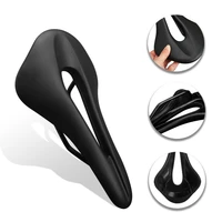 bicycle saddle mtb road bike saddles hollow out pu ultralight breathable comfortable seat cushion bike parts components