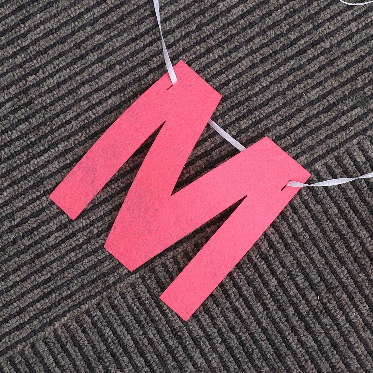 

1pc Mother's Day Sign Banner Hanging Letters Decorative Theme Banner Bunting for Party Supplies