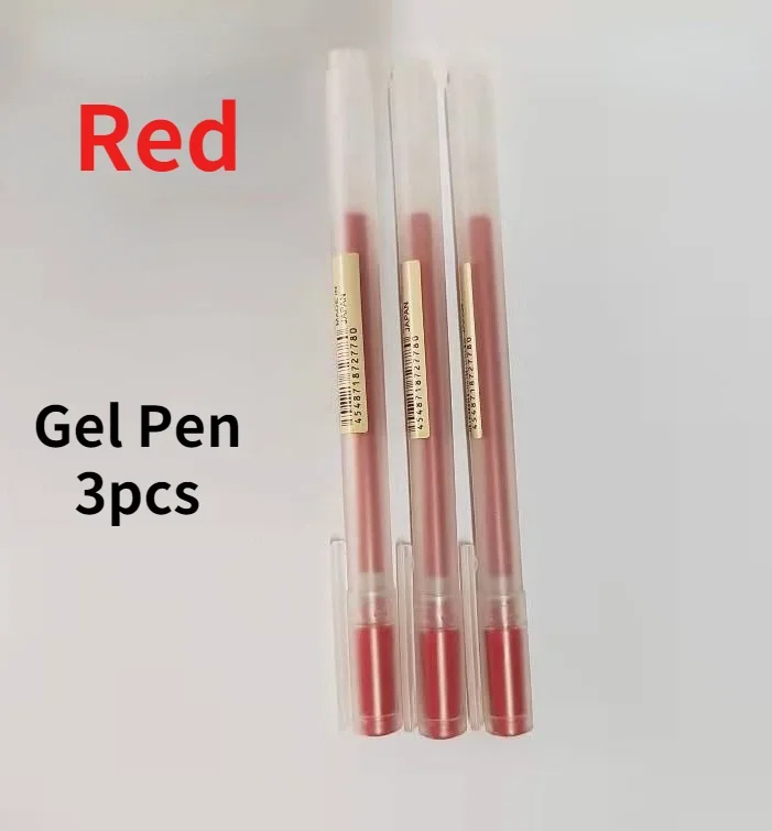 

Гелевые ручки MUJI 0,38 мм, 0,5 мм, набор из 3 штук