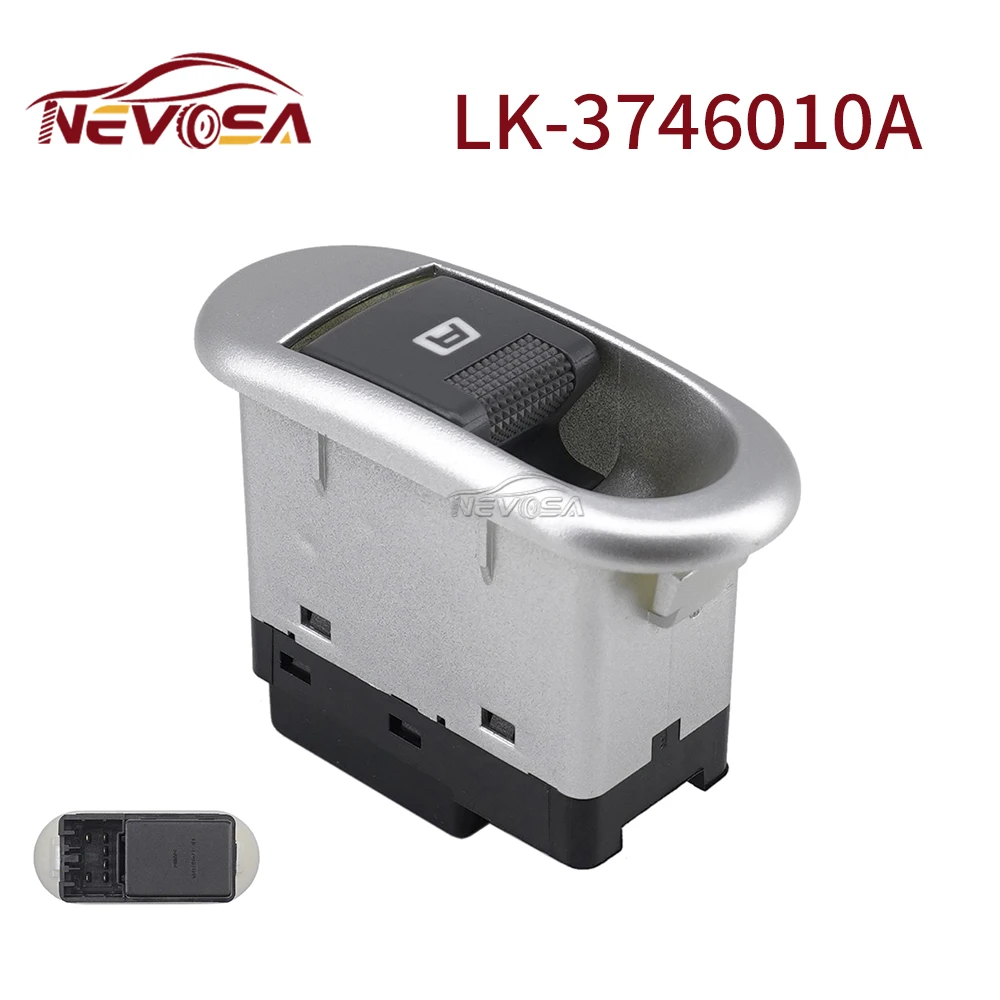 

LK-3746010A For BYD F0 Passenger Side Power Window Switch Control Lifter Regulator Button Car Parts Accessories 6Pins