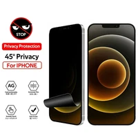 1 3pcs anti spy hydrogel film for iphone 12 11 pro max 6 7 8 plus privacy screen protectors for iphone 13 xs max x xr not glass