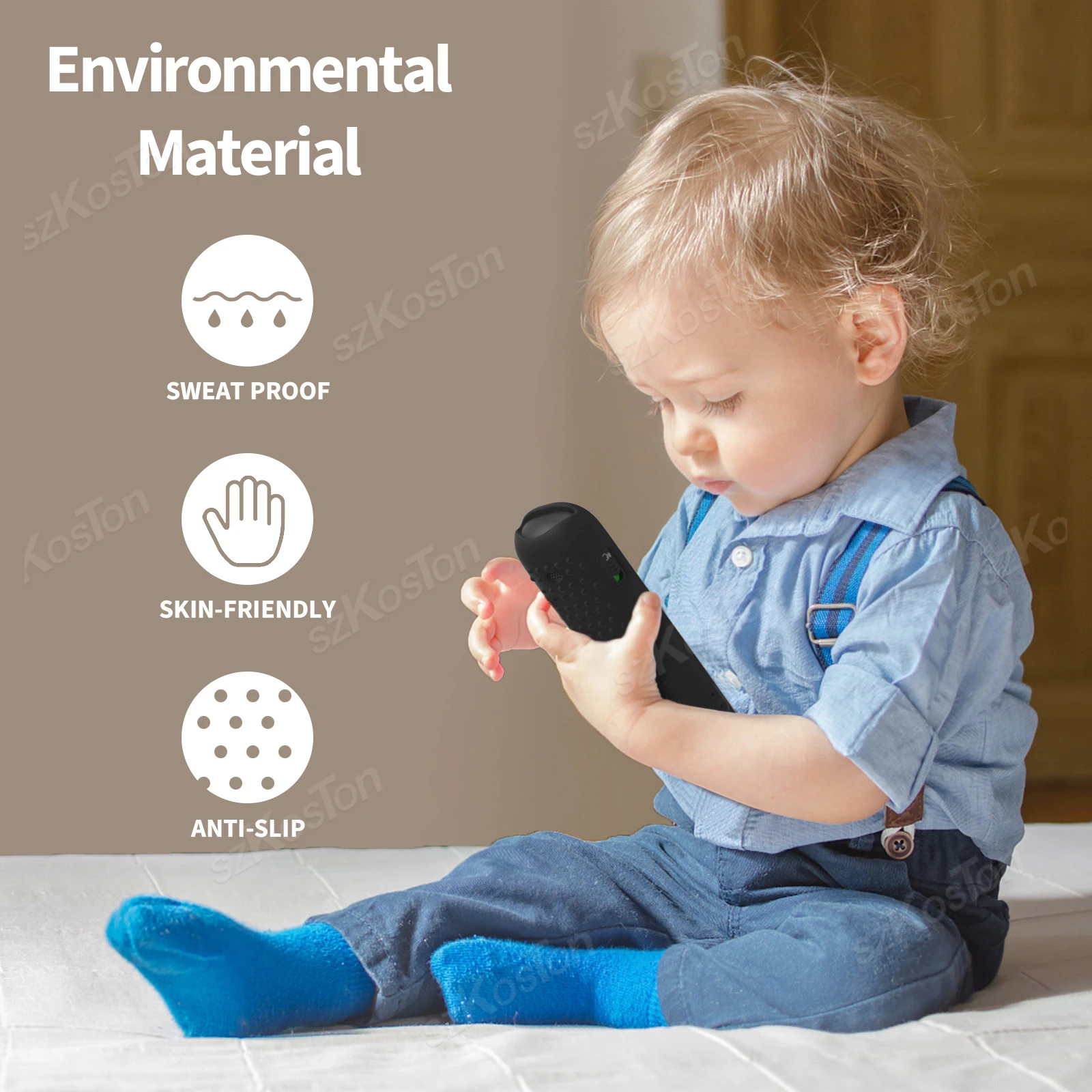 Силиконовый защитный чехол с дистанционным управлением для Roku Voice Remote Pro 2nd