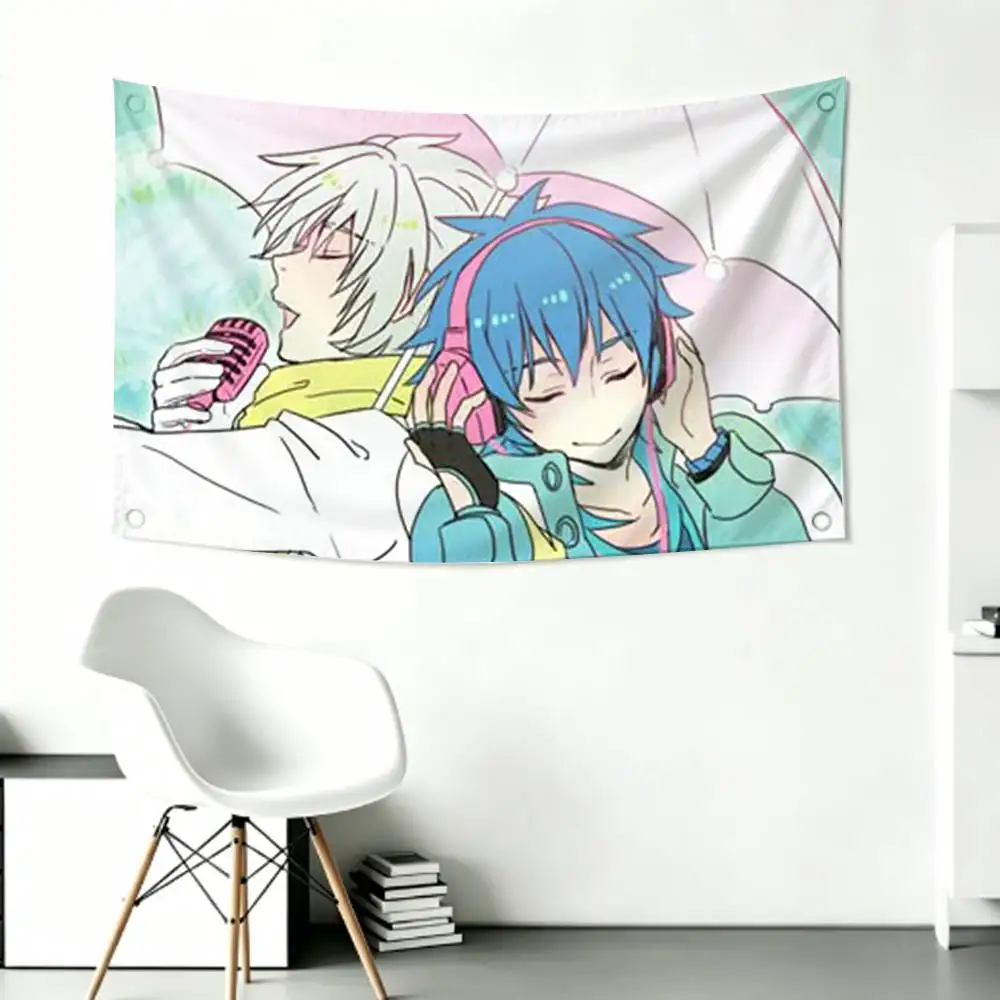 Фото Флаг-баннер COOL D-DRAMAtical Murder Clear Aoba для декора стен, спальни, дома и улицы №5