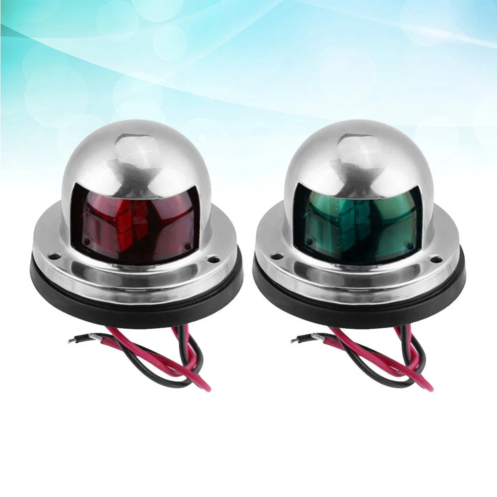 

1 Pair 12V Boat Turn Signal Light Replacement Waterproof 8 Leds Side Lamp Marker Light