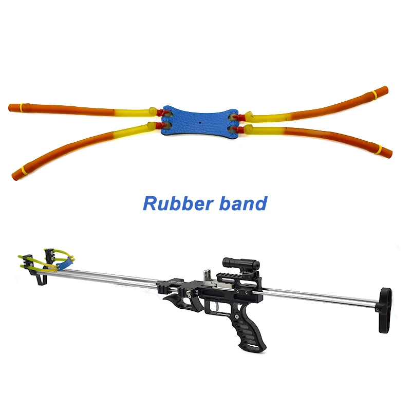 

Special Bow Head Special Slingshot Rubber Band Red Double-strand Rubber Band Strong Elastic High Strength Not Easy To Break