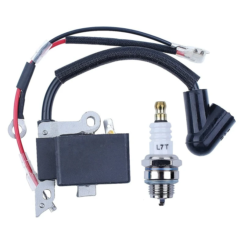 Ignition Coil Module Spark Plug Kit For HUSQVARNA 235 136 137 141 23 26 36 41 Chainsaw Parts |