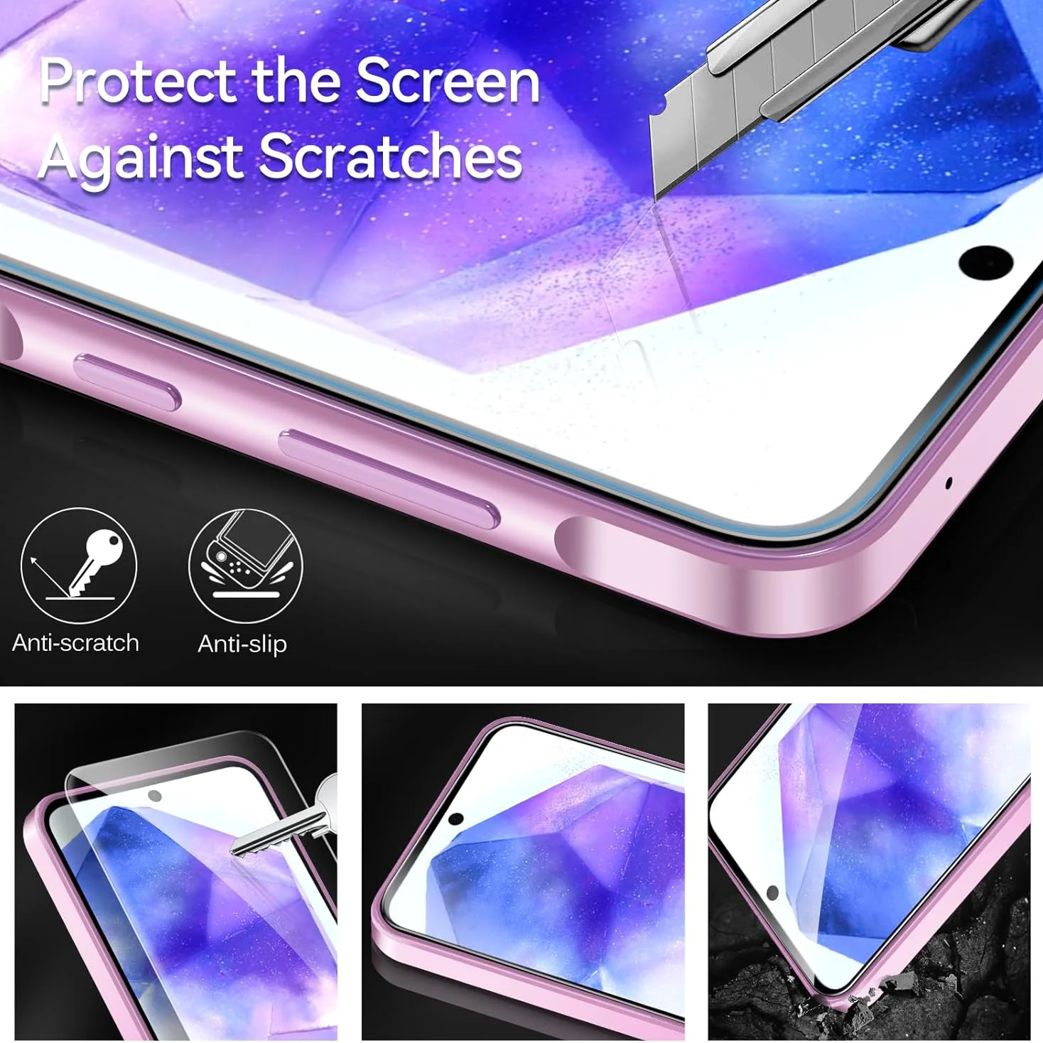 5 шт. закаленное стекло для Samsung Galaxy A21 A31 A41 A71 A81 A91 Защитная пленка экрана A02 A12 A32 5G A42