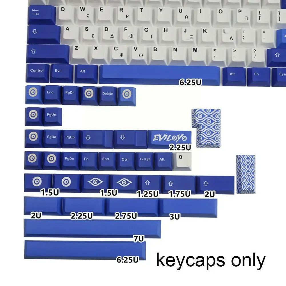 

140 Keys GMK Keycaps Profile PBT Dye Sublimation Mechanical Keyboard Keycap For MX Switch For GH60 GK61 GK64