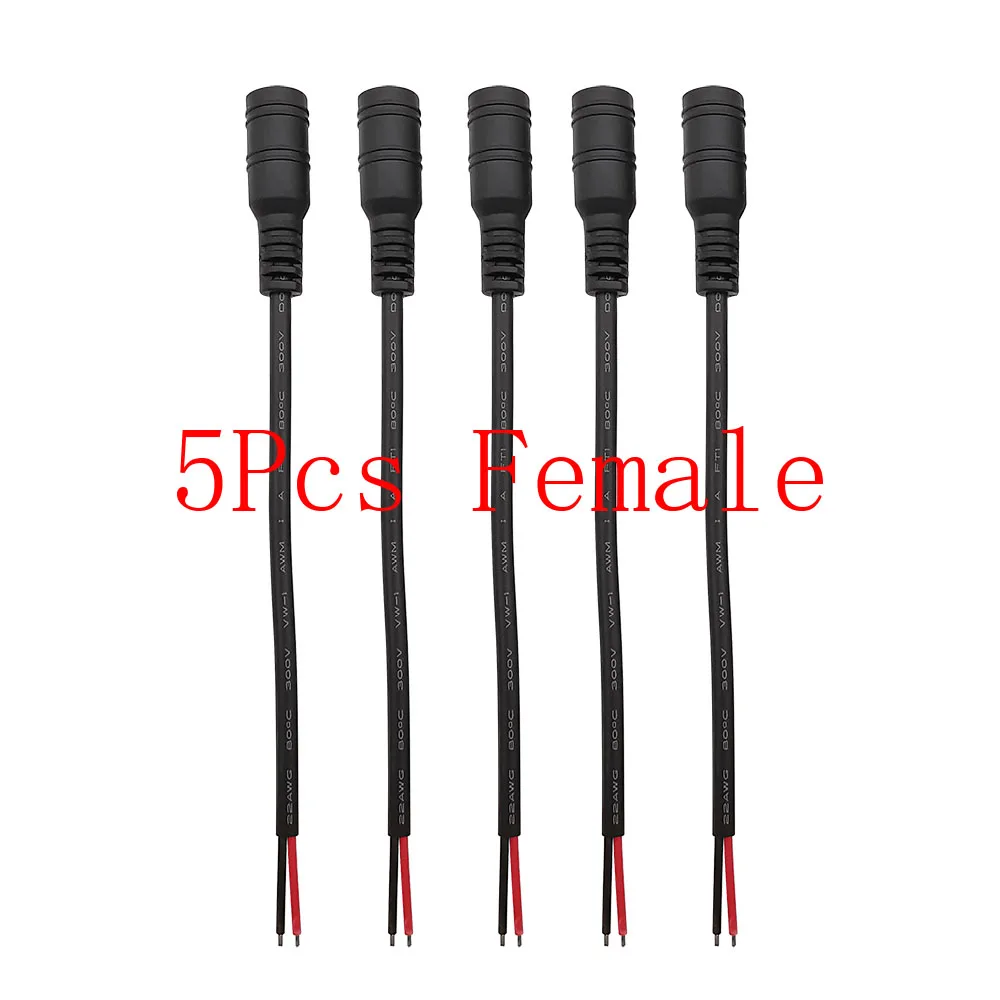 

5,5x2,1 мм, 12 В постоянного тока, штекер/гнездо, кабельный адаптер, разъем 5,5*2,1 мм, разъем для камеры видеонаблюдения 5050 3528, светодиодная лента