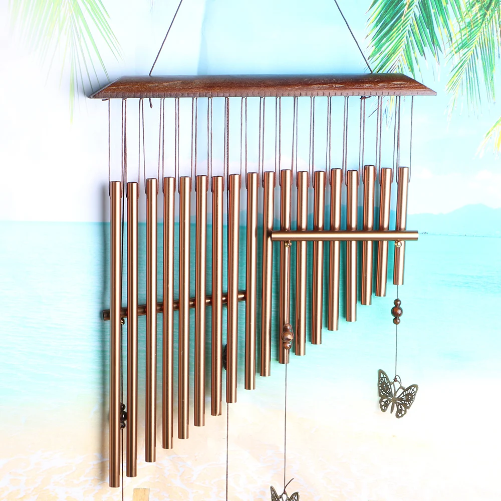 Металлические ветряные колокольчики 20 штук