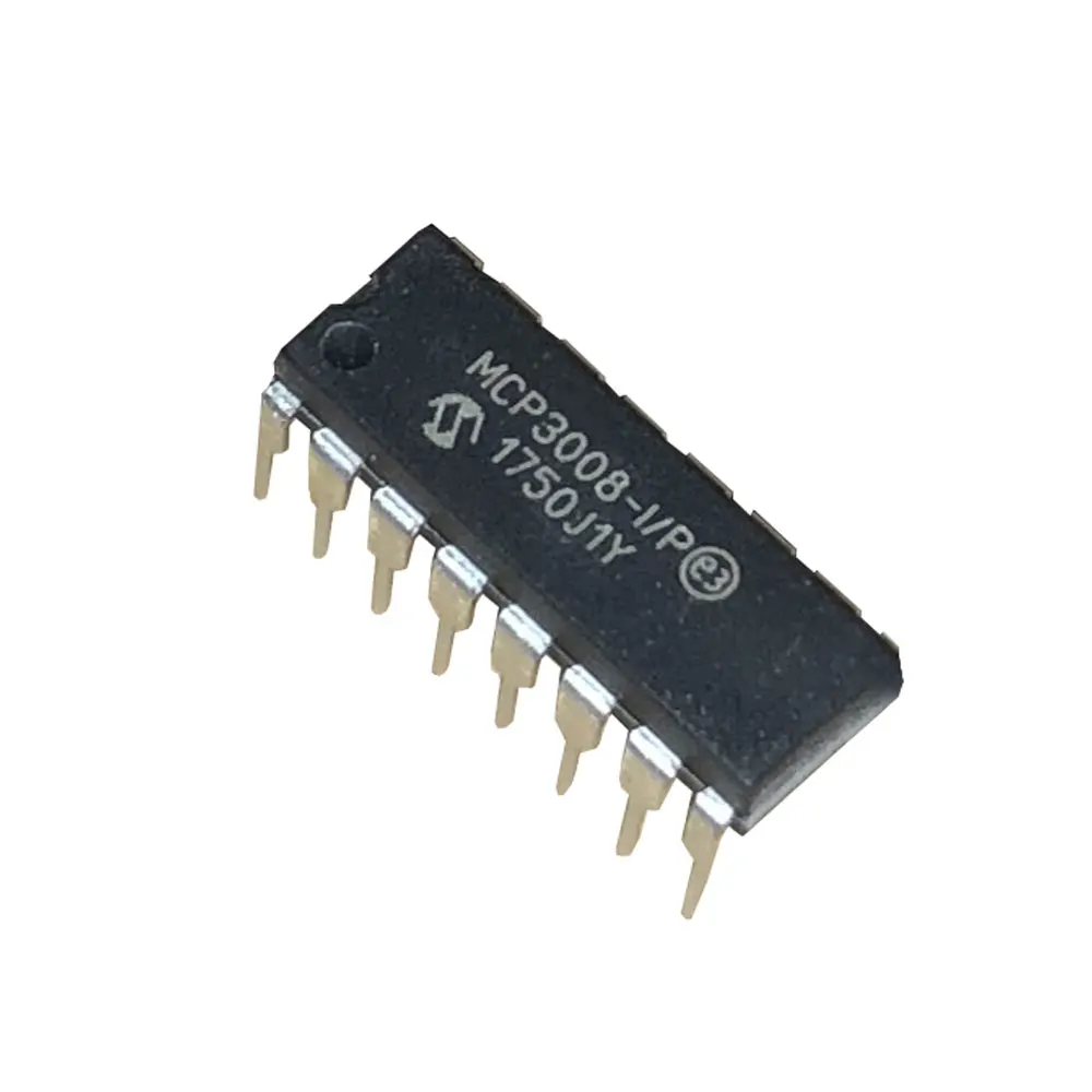 

2pcs MCP3008-I/P MCP3008 DIP-16 в наличии