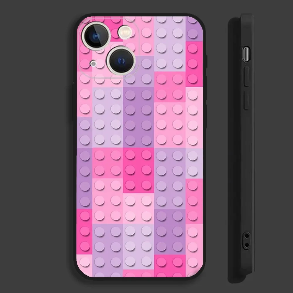 Чехол для телефона POP MART L-Legos iPhone 15 14 13 12 11 Plus Pro Max XR XS X 7 8 SE Mini силиконовый мягкий