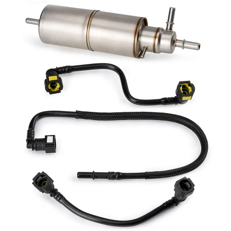 

OEM # 1634770701 1634770201 1634702864 Fuel Filter Pressure Regulator & Line Hose For Mercedes ML320 ML430 ML350 ML55 AMG Repair