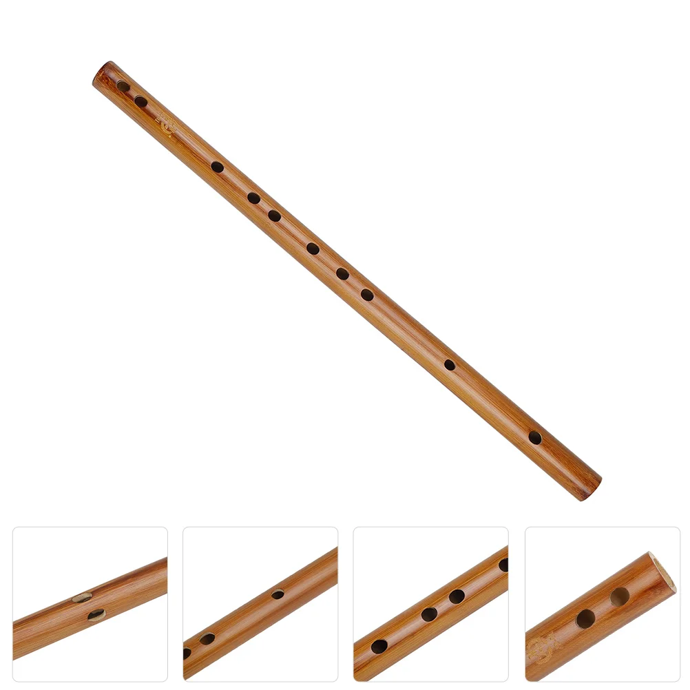 Piccolo Wooden Small Flute Practical Little Woodwind Musical Instruments Mini Tape Recorder